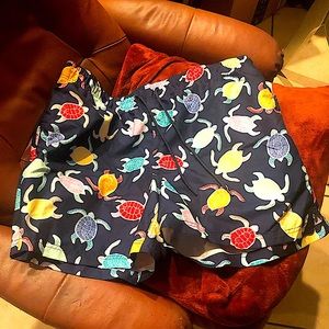 NWT- George Above the Knee Sea Turtle Swim Shorts 6” inseam / 40-42”